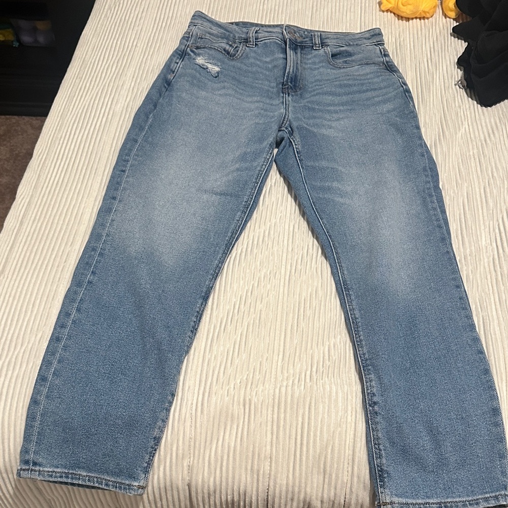 American Eagle Outfitters Light Blue Mom Jeans